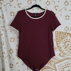 Short Sleeve/Crew Neck/Bodysuit